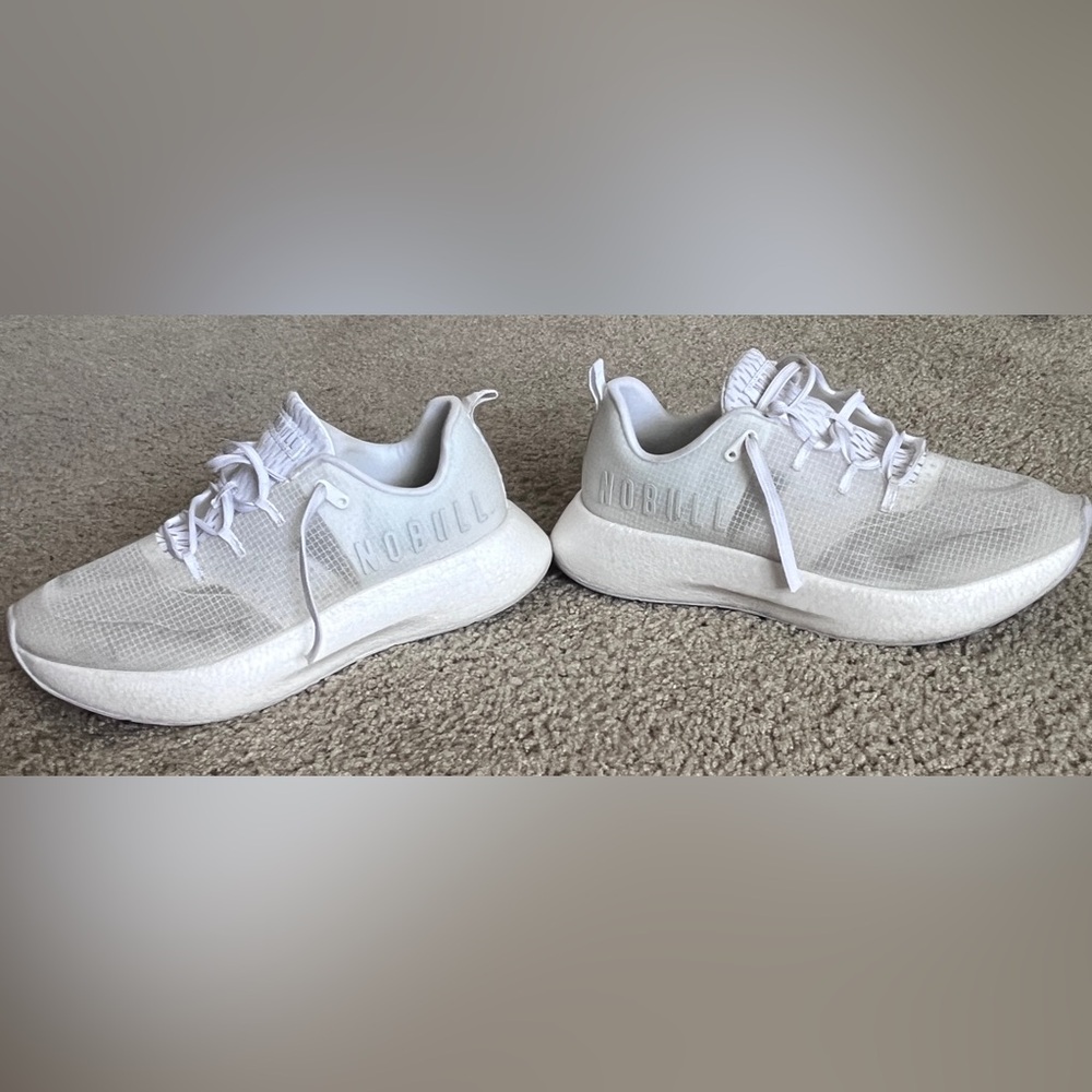 No Bull white shoes